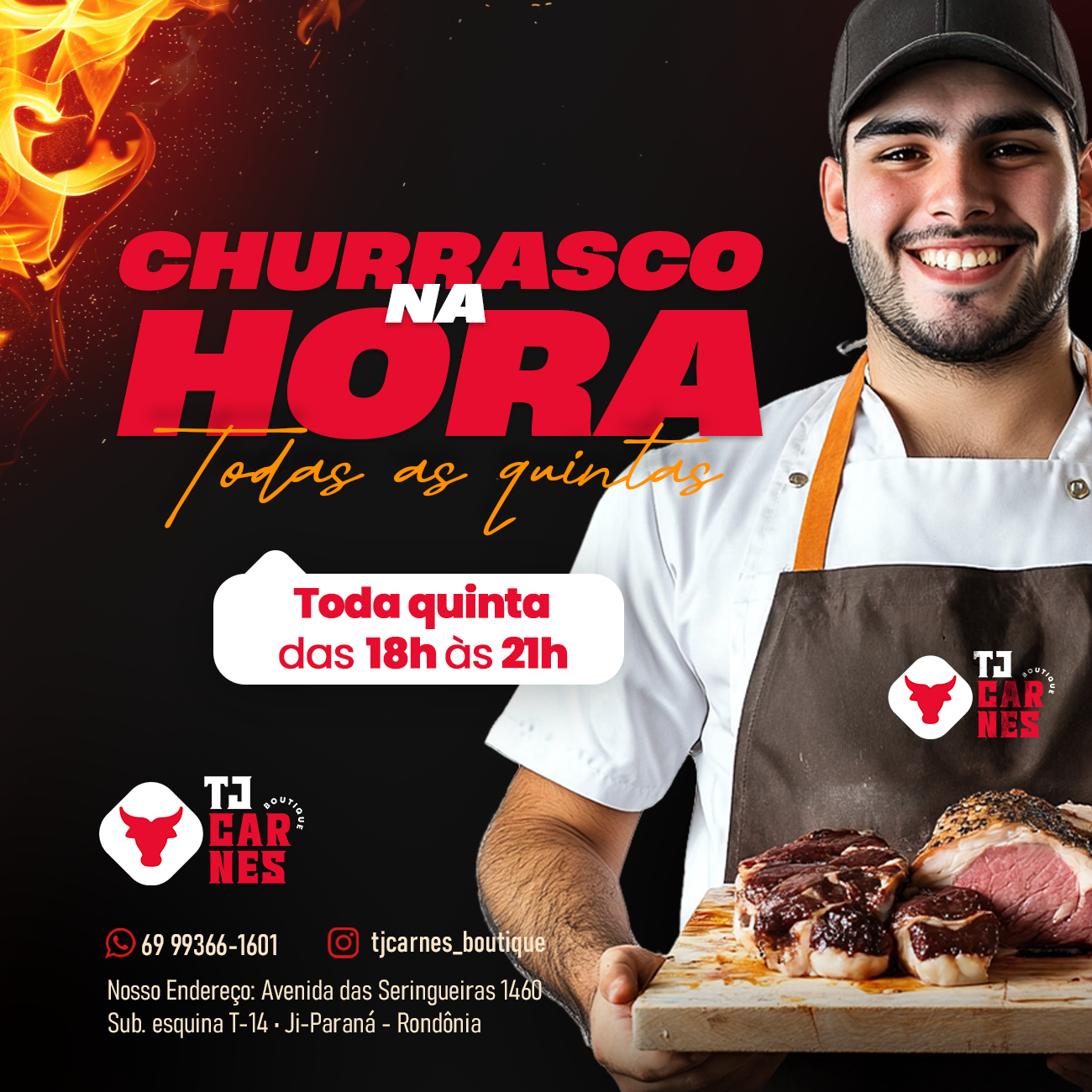 TJ Carnes Boutique - Cerveja, Churrasco & Amigos